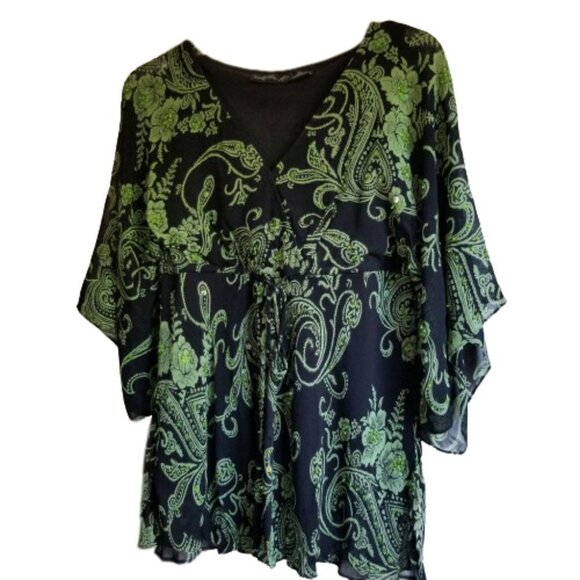 Lola P. Vintage Top and Skirt Set Size Medium - Picture 5 of 15